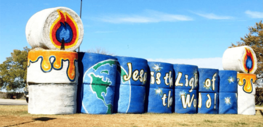 Standley Systems Holiday Hay Bale Project